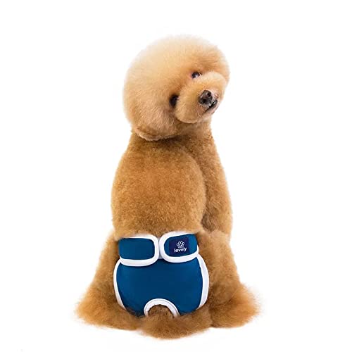 KUTKUT Lovely Washable Female Dog Diaper, Reusable Physiological Pant for Female Dogs, Super-Absorbent and Comfortable Menstruation Pant for Girl Dog in Period Heat (Size: XL, Waist: 46cm-63 cm) (B09J15TJL6) Amazon Price History, Amazon Price Tracker