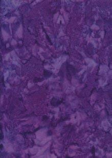 1/2 Metre | SSB-28 Purple 100% Cotton Handmade Java Batik Fabric Marble Effect Smoke Batik Patchwork Quilting Dressmaking 112cm / 44"