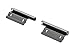 MasterTop Replacement Tailgate Bar Kit - Fits Jeep Wrangler 1987-2006 YJ, TJ and Unlimited LJ - Compatible with Soft Tops and Tonneau Covers - Metal Construction with Durable Rubber Weather Seal