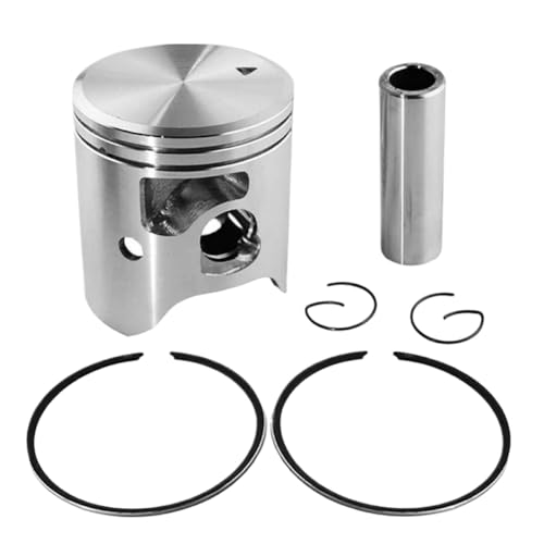 Piston et segments 59.25mm compatible Yamaha TZM150 moto 150cc +25