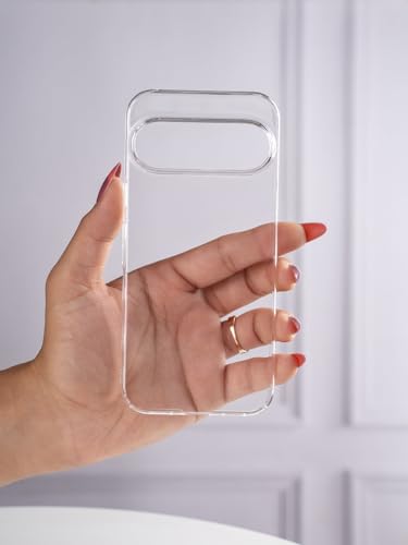 Image of DIZORO Compatible with Google Pixel 10 /10 Pro Back Cover Case Clear,[ Anti Yellow ][Military Grade Protection] Hard PC Back Cover Transparent