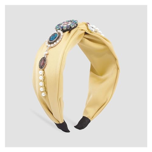 Cerceau de cheveux strass confortable contre les coiffures plates