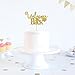 Gold Glitter Welcome Back Cake Topper - Home Party Decoration - Welcome Sign - New Home/New Baby/Retiring from the Army/Return from Maternity Party Decoration
