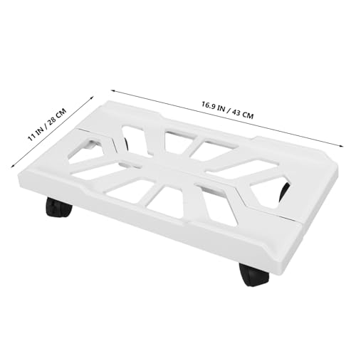 Soporte para CPU bajo el escritorio Uonlytech con ruedas, soporte para torre de computadora para hogar y oficina, superficie lisa, compatible con torres de computadora miniatura 2