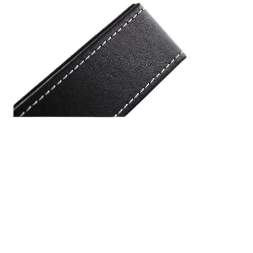 Tbest Caja de Escritorio con Bandeja Valet de Polipiel con 4 Compartimentos para Carteras, Llaves, Joyas y Accesorios (BLACK)