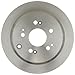 ACDelco Silver 18A2388A (19294173) Non-Coated Rear Disc Brake Rotor