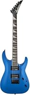 Solidbody Electric Guitar with Arched Basswood Body Tremolo - Metallic Blue Amaranth Fingerboard 2 Humbucking Pickups Maple Neck