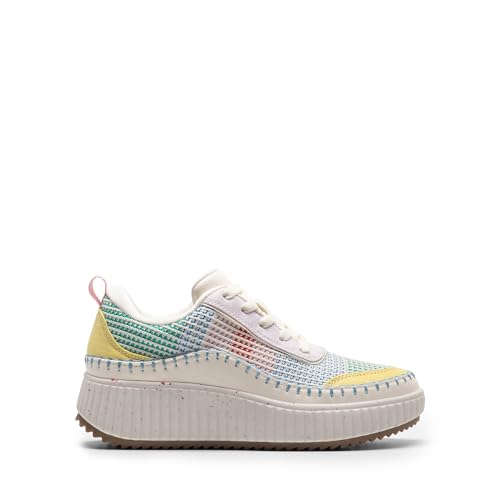 Image of DREAM PAIRS Women Chunky City Tweed Comfortable Casual Platform Fashion Sneaker