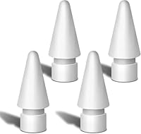 BAKEVIC Apple Pencil Spitze für Apple Pencil,4 Stück Apple Pencil Spitzen für Apple Pencil 2. Generation/1. Generation/USB C/Pro Pencil Tipps,Hochs