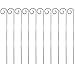 Produktbild ZAHD 10 Stück Tragrahmen aus Metall Pflanzschilder aus Schiefer schilder aus schiefer Pflanzenstecker Steckschilder Garten 30cm Metall Unterstützung Schiefer Marker Garten (Schiefer nicht enthalten)