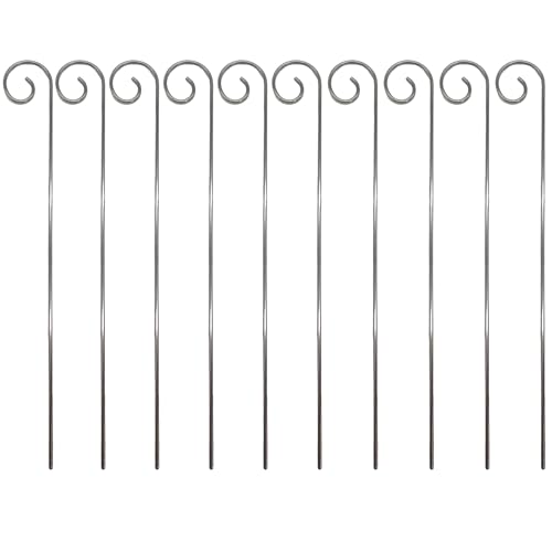 ZAHD 10 pièces Étiquettes de Plantes en métal résistant aux intempéries étiquettes Potager Ardoise marque plante pour jardin Cadre de support en métal de 30...