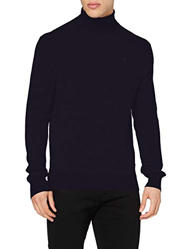 A｜X ARMANI EXCHANGE Men's Merino Wool Long Sleeve Turtleneck Sweater