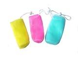 5x Seifenbeutel für Seifenreste + 2 Kinderwaschlappen Frosch+ AffeMassage Seifennetz...