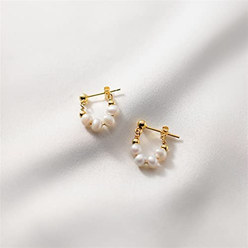 Boucles d'oreilles argent 925 de haute qualité avec véritables perles - 6