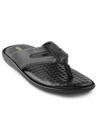 Image of Liberty Coolers HML-2E Casual Slipper For Men With PU Sole | Comfortable and Lightweight | Trendy Design | Soft Insole | Stylish Footwear and Cushioned Footbed
