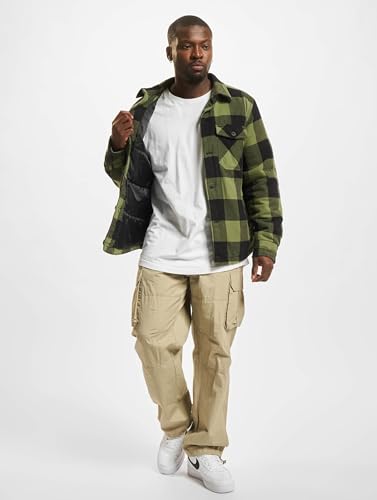 Image of Brandit Men's Lumber Jacket Black /Blue