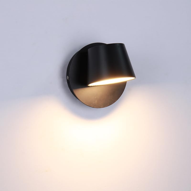 LED Wall Sconce Lamp, 10W Warm White Up and Down Bedside Reading Light - Image 2