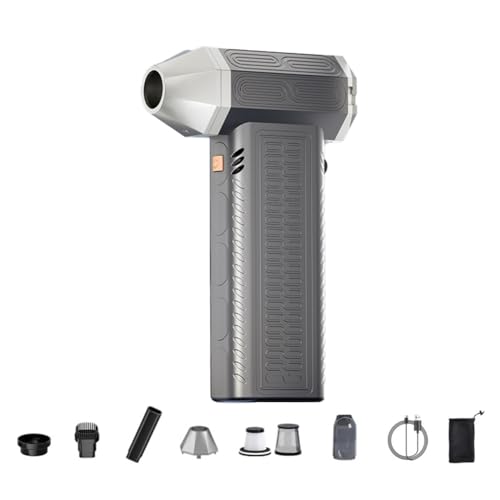 Aria Ventilatore 130000 TurboFan Mini Fan Motore Spazzole da Condotto Portatile Ricarica Asciugatrice per Auto