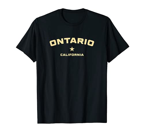 Ontario California CA Maison Ontarian Home State Holiday T-Shirt