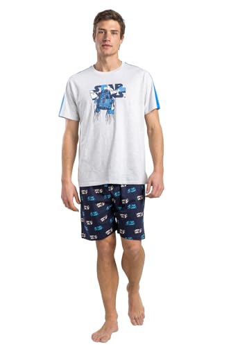 Star Wars Pijama Manga Corta R2-D2 para Hombre