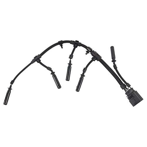 Bisenya Faisceau de câblage connecteur de bougie de préchauffage bougies de préchauffage Remplacement pour V-W 2.0 2.5 TDI 070971277B 070.971.277.B 070 971 277 B Cover
