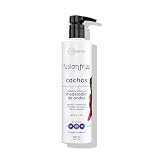 Creme para Pentear Cachos Cabelos Ondulados Fusionfrizz Brscience 500ml - Hidratação Profunda, Nutrição e Controle de Frizz para Cabelos Ondulados Curvas 2A, 2B e 2C