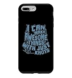 Carcasa para iPhone 7 Plus/8 Plus Puedo Hacer Cosas increíbles con Solo Knots Macrame