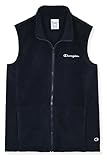 Champion Boys Polar Fleece Vest Lightweight Sleeveless Zip Front Jacket with Pockets, Kids Outdoor Layering