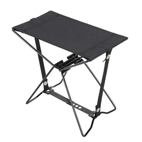 Yechiry Picknick-Grillhocker, Tragbarer Klapphocker, Faltbarer Outdoor-Stuhl, Angelhocker, Campinghocker, Rucksackstuhl mit Tragetasche für Gartenarbeit Im Freien und Strandwandern, Angeln