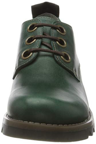Image of Fly London Women's Ruda538fly Oxford, Green Petrol 007, 41