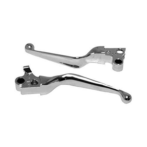 Emgo Wide Blade Brake Lever - Chrome 07-89041