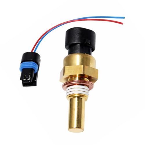 HAMOJUF Car Engine Coolant Temperature Sensor, OEM# 19236568 Vehicle Cooling Water Temp Switch Replace with Pigtail Connector, Automotive Replacement Accessories, Compatible with Aura Montana Amigo