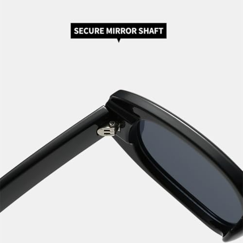 Lunettes de soleil de luxe à monture rétro et rivets raffinés