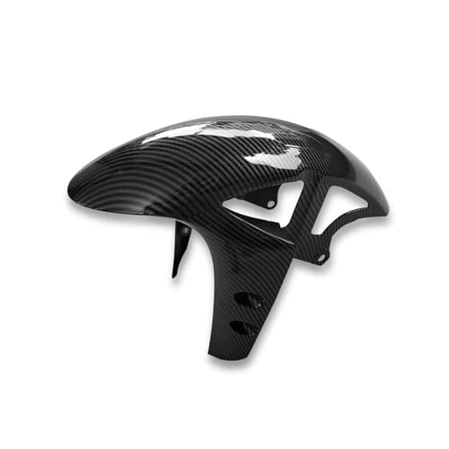 Garde-boue avant moto look carbone pour virées en Yamaha
