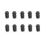  FLOSHO Motorradzubehör Für Hond&a XL 650 600 700 1000 125V Transalp Varadero XRV750 Verkleidung Windschutzscheibe Schraube Bolzen Kit Montage Mutter Schraube (Color : 10PCS Black)
