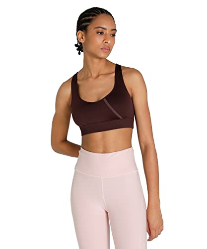 Image of Puma Polyester Women Exhale Mesh Curve Sports Bra