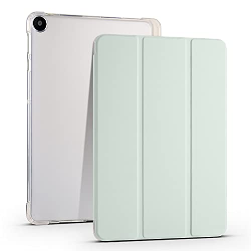 Fundas para tabletas Compatible con Huawei Matepad SE de 10,4 pulgadas, funda protectora delgada y ligera, funda inteligente a prueba de golpes con carcasa trasera transparente con portalápices, encen