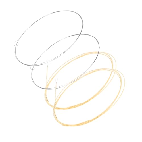 SUPVOX 1 Set Sturdy Four String Banjo Strings Durable Replacement Music Wire for Enhanced Sound and Easy Playability Banjo Accessories for Musicians