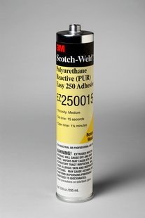3M(TM) Scotch-Weld(TM) PUR Easy Adhesive EZ250015, 1/10 gal Cartridge, 5 per case, Applicator Needed