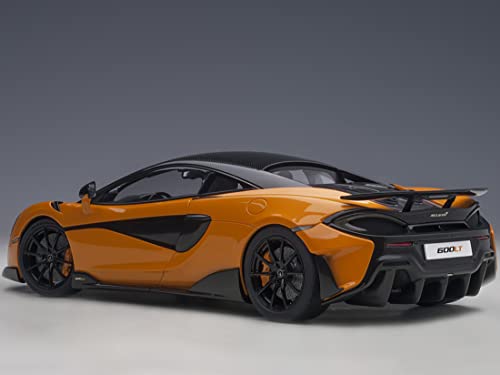Modelo Auto McLaren 600LT Myan Orange 1:18 Autoart miniatura 6