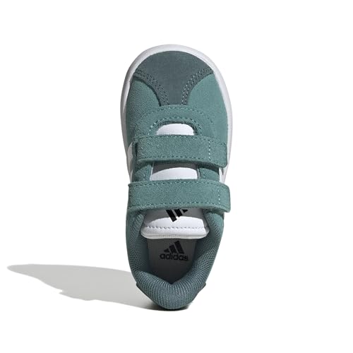 Image of adidas Boys Vl Court 3.0 Slip On Sneakers Shoes Casual - Pink, White