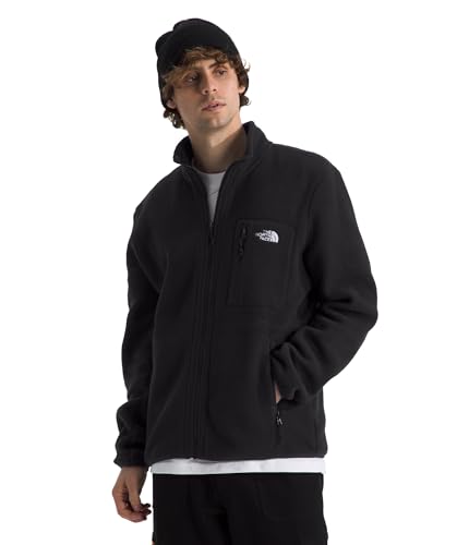Image of THE NORTH FACE Men's Yumiori Full Zip Jacket | Lightweight Fleece Coat With Embroidered Logo, Zip Pockets