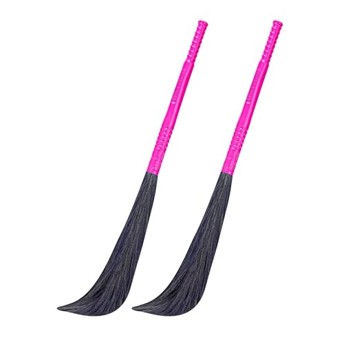 Image of BBT Phool Jhadu | Natural Grass Broom Stick for Home Cleaning | Eco-Friendly Long Handle Jhadu | Anti Dust, Lightweight & Durable Pack of- (2, UTSAV)
