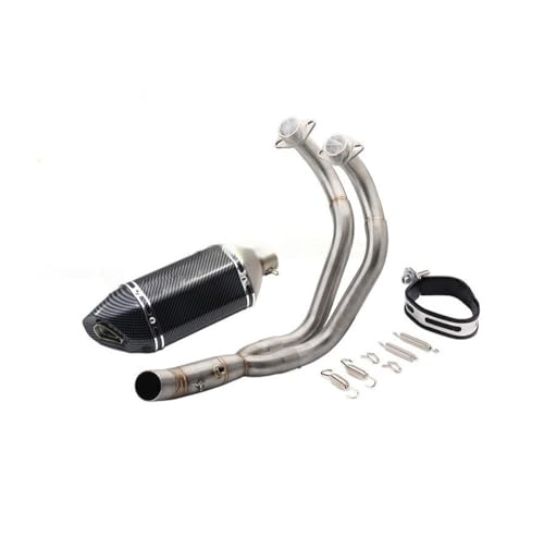 Silencieux d'échappement moto double sortie inox pour Tracer 7 GT 2024