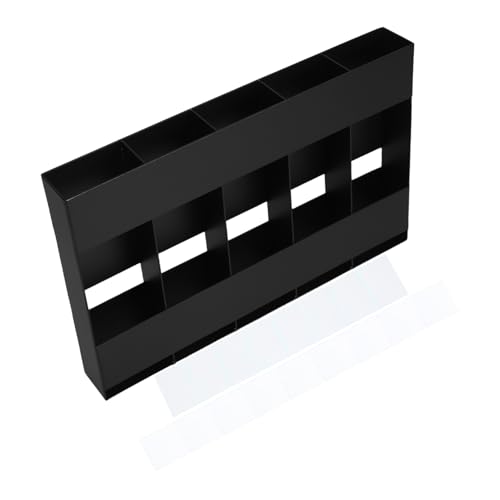 OFFSCH Hanging Utensil Holder Rustic Iron Straw Dispenser with Adhesive Tape Space Saving Design for Kitchen Counter Stylish Chopstick Organizer for Home and Office