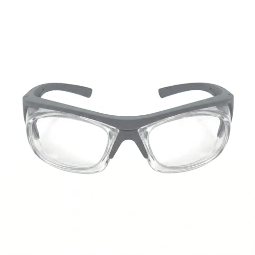 Image of THUNDERSTORM Safety Goggles Eye Protection Anti Pollution Eyewear For Multipurpose Use In Riding Motorcycle Cycling Scratch Resistant UV Protected Safety Glasses for Men & Women (Matte Grey Frame)