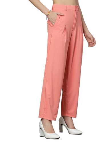 Image of UZARUS Women's Relax Fit Trouser 2 Pockets Baggy Pants