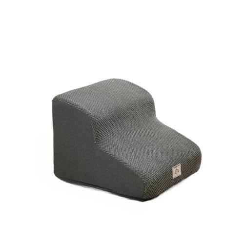 犬階段 ペットステップ 滑り止め付き 洗える はしご、ベッドサイドソファ、30D高密度スポンジ (A)