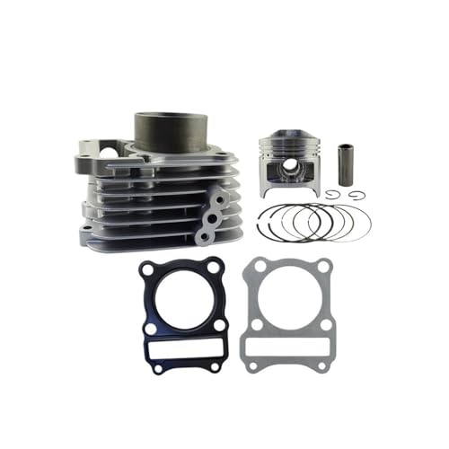 Piston et cylindre pneumatiques de 57 mm pour GS125 améliorant la compression moteur