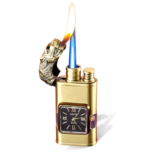 Encendedor antorcha doble llama recargable GXfirxen
